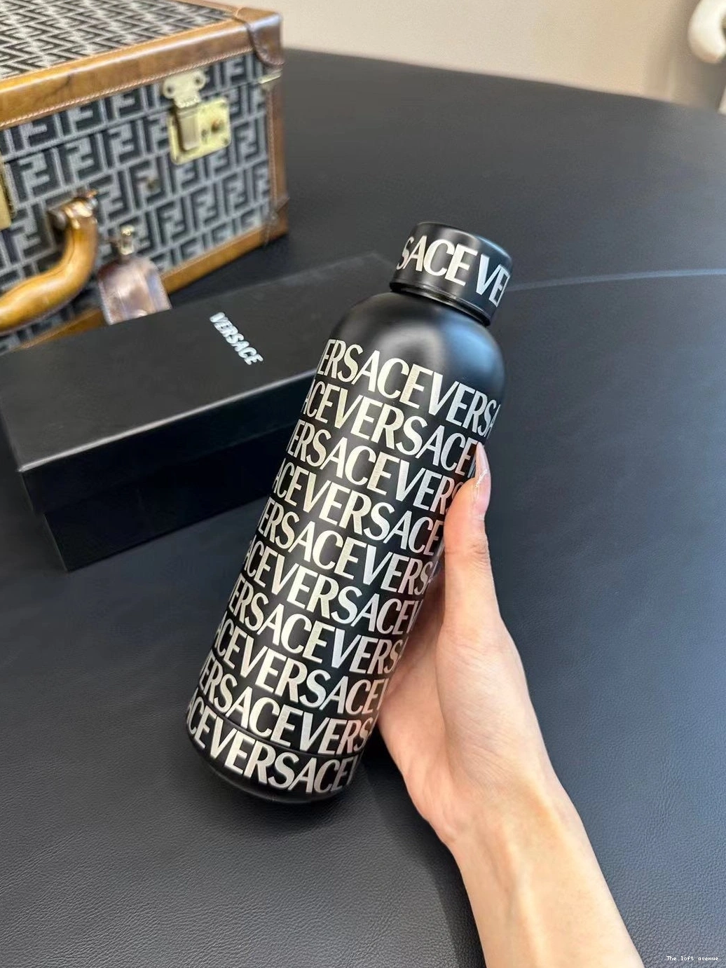 STEEL BOTTLE VERSACE MONOGRAM 0812